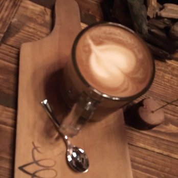 Ella Cafe - Flat white with soy milk - Coffee & Tea Near Me - Plantation, Florida Ella Cafe - Flat white with soy milk - Coffee & Tea Near Me - Plantation, Florida