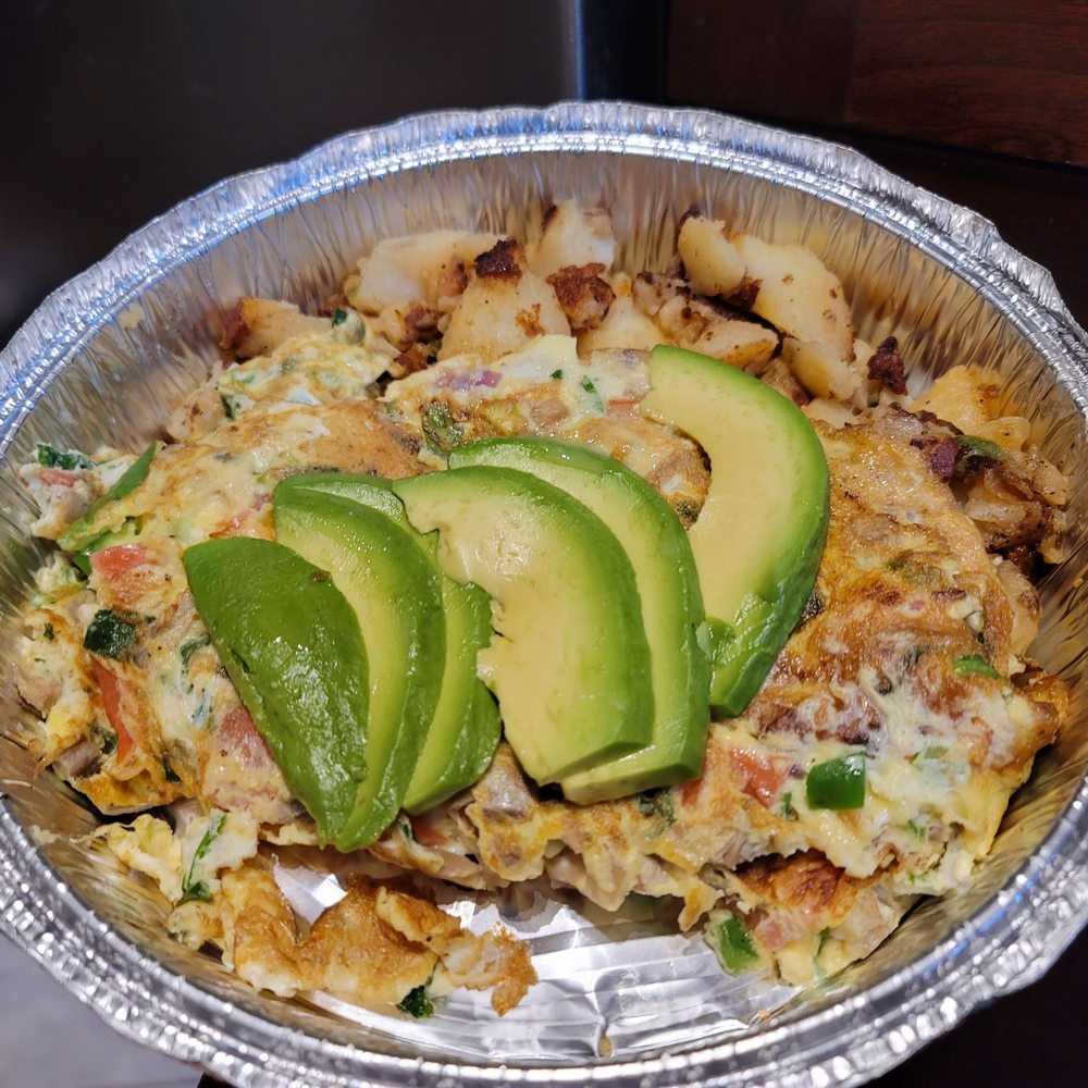 Local Hops - Veggie Supreme Omelette W/ Home Fries & Toast - Burgers Near Me - Forest Hills, New York Local Hops - Veggie Supreme Omelette W/ Home Fries & Toast - Burgers Near Me - Forest Hills, New York