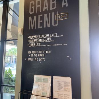 The Daily - Grab a menu when you walk in - Coffee & Tea Near Me - Charleston, South Carolina The Daily - Grab a menu when you walk in - Coffee & Tea Near Me - Charleston, South Carolina
