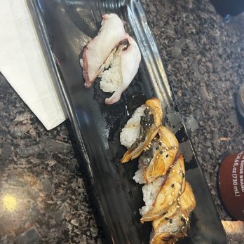 Koya Sushi - octopus and eel nigiri - Sushi Bars Near Me - Norco, California Koya Sushi - octopus and eel nigiri - Sushi Bars Near Me - Norco, California