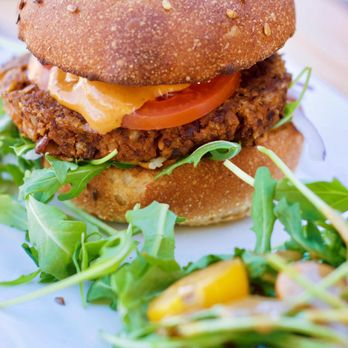 The Coronado - Tepary Bean and Mushroom Burger - Cocktail Bars Near Me - Phoenix, Arizona