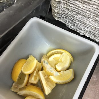 Firehouse Subs - Was going to add lemon to my water but as you can see from the photo I was not putting that in my drink. - Sandwiches Near Me - Weston, Florida