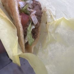 Original Taco Pete - Ground beef taco