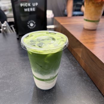 Kaizen & Coffee - coconut lemongrass matcha latte with soy milk, mission mocha - Coffee & Tea Near Me - San Mateo, California Kaizen & Coffee - coconut lemongrass matcha latte with soy milk, mission mocha - Coffee & Tea Near Me - San Mateo, California