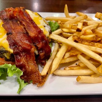 86 West - Angus beef burger without the bun & fries - Sushi Bars Near Me - Doylestown, Pennsylvania