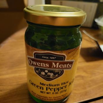 Owens Meats - Green Pepper Jelly! - Butcher Near Me - Tacoma, Washington Owens Meats - Green Pepper Jelly! - Butcher Near Me - Tacoma, Washington
