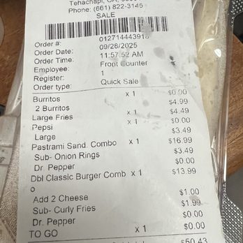 Burger Spot - Burgers Near Me - Tehachapi, California