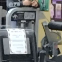 Anytime Fitness - This is how a gangstalking peep often acts.