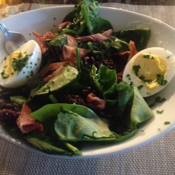 Cafe Berlin - Really good spinach salad. - German Near Me - Washington, DC, District of Columbia