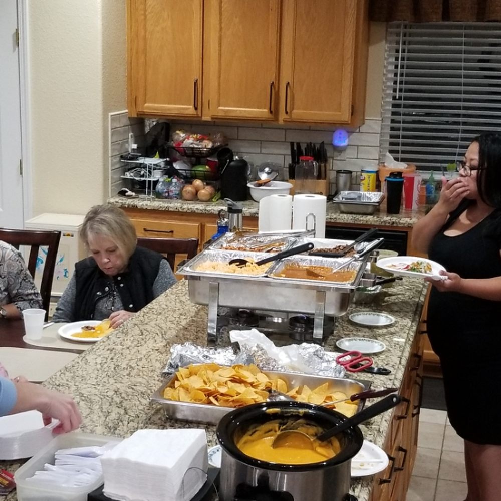 Everyone loved the food , the flavor on the meat was very good. everything was steaming hot. Everyone loved the food , the flavor on the meat was very good. everything was steaming hot.