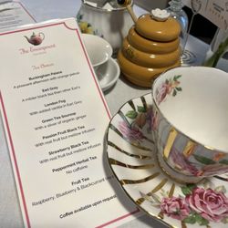 Escarpment Tea Room - Tea selection