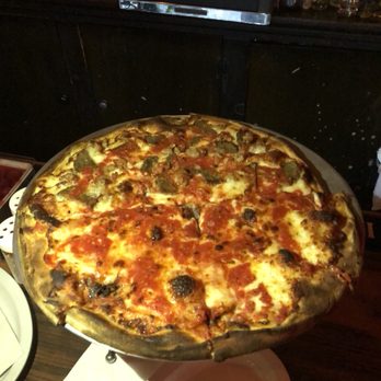 Arturo's - Large Sausage & meatball pizza pie - Italian Near Me - New York, New York Arturo's - Large Sausage & meatball pizza pie - Italian Near Me - New York, New York