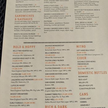 The Butcher's Tale - The Beer Garden menu - American Near Me - Minneapolis, Minnesota The Butcher's Tale - The Beer Garden menu - American Near Me - Minneapolis, Minnesota