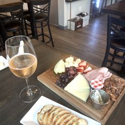 Wine and charcuterie