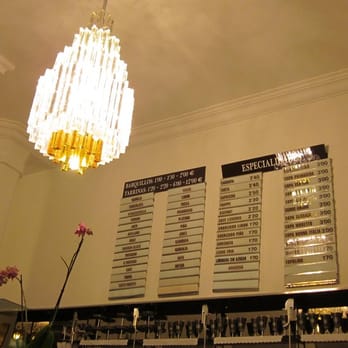 Los Italianos - Menu from inside - Ice Cream & Frozen Yogurt Near Me - Granada, GR