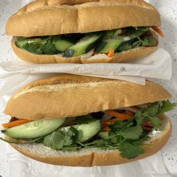Pho Long Thinh - 8/7/24 Two chicken sandwiches - Vietnamese Near Me - San Jose, California