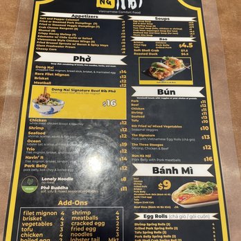 Dong Nai - Menu front - Vietnamese Near Me - Austin, Texas Dong Nai - Menu front - Vietnamese Near Me - Austin, Texas