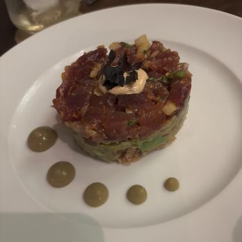 Alan Wongs Kahala - Ahi poke stack - Hawaiian Near Me - Honolulu, Hawaii