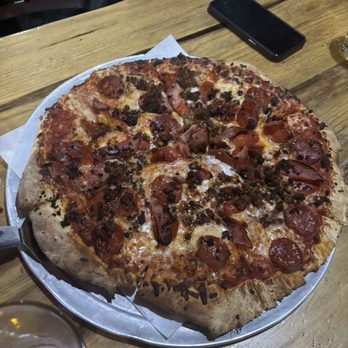 John's Pizza Works - Meat Lover's Delight Large 16" $36.95 - Pizza Near Me - Mammoth Lakes, California John's Pizza Works - Meat Lover's Delight Large 16" $36.95 - Pizza Near Me - Mammoth Lakes, California