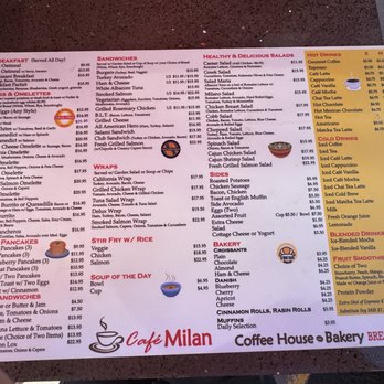 Cafe Milan - Menu - Breakfast & Brunch Near Me - Playa Del Rey, California Cafe Milan - Menu - Breakfast & Brunch Near Me - Playa Del Rey, California