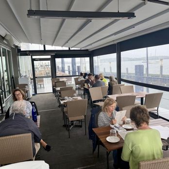 Shell & Bones Oyster Bar and Grill - Indoor patio seating - Seafood Near Me - New Haven, Connecticut