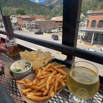 Ouray Brewery - French Fries and Elote Dip - New American Near Me - Ouray, Colorado