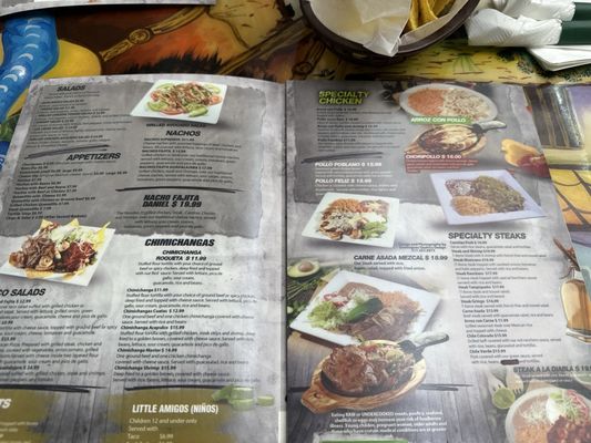 Menu photo 2 La Mansion Mexican Restaurant Indianapolis, IN Menu photo 2 La Mansion Mexican Restaurant Indianapolis, IN