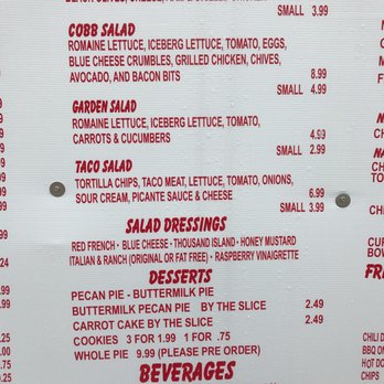 The Spud - a menu for a restaurant - Fast Food Near Me - Lufkin, Texas The Spud - a menu for a restaurant - Fast Food Near Me - Lufkin, Texas