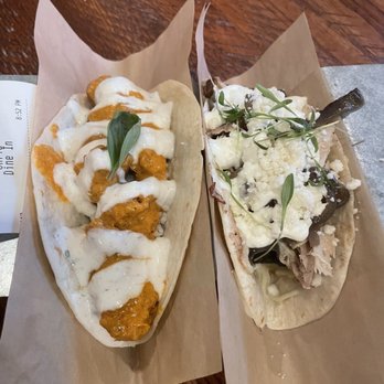 Velvet Taco - #3 Spicy Tikka Chicken #8.5 Chipotle BBQ Pork - New American Near Me - Tulsa, Oklahoma Velvet Taco - #3 Spicy Tikka Chicken #8.5 Chipotle BBQ Pork - New American Near Me - Tulsa, Oklahoma