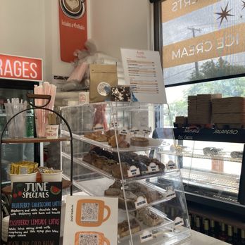Froth Coffee Bar Haslet  - Snacks, pastries and mini-sandwich board advertising specials. - Coffee & Tea Near Me - Haslet, Texas