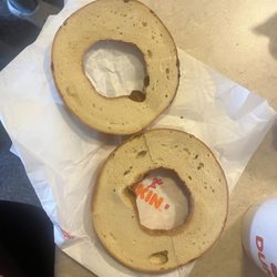 Dunkin' - Disappointing bagel