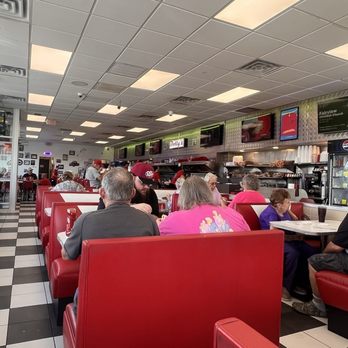Dolly's Diner - Inside from corner table - Diners Near Me - Princeton, West Virginia