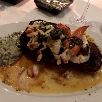 Steak 48 - Bone-In KC Strip* with black truffle Maine lobster - yummmm - Steakhouses Near Me - Houston, Texas Steak 48 - Bone-In KC Strip* with black truffle Maine lobster - yummmm - Steakhouses Near Me - Houston, Texas