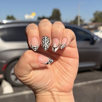 Classy Nail Bar - Symbiote Spider-Man! - Nail Salons Near Me - Fullerton, California Classy Nail Bar - Symbiote Spider-Man! - Nail Salons Near Me - Fullerton, California