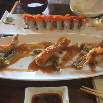 Sushi Park - Tempura salmon belly on tempura asparagus - Sushi Bars Near Me - Oakland, California Sushi Park - Tempura salmon belly on tempura asparagus - Sushi Bars Near Me - Oakland, California