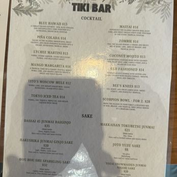 Aloha Tiki - Bar menu - Asian Fusion Near Me - Williamsburg, Virginia Aloha Tiki - Bar menu - Asian Fusion Near Me - Williamsburg, Virginia