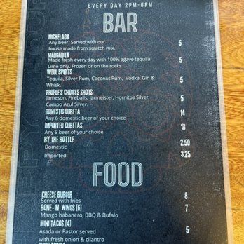 La Tequila Jalisco - Table Menu-not the main menu. Prices very reasonable. - Mexican Near Me - Balcones Heights, Texas La Tequila Jalisco - Table Menu-not the main menu. Prices very reasonable. - Mexican Near Me - Balcones Heights, Texas