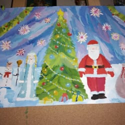 Wonderworld Montessori Academy - The art our daughter created in the school a week ago...
