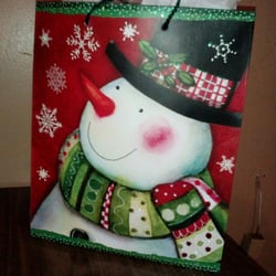 Dollar Tree - Why spend $5 on gift bags. This is adorable & $1