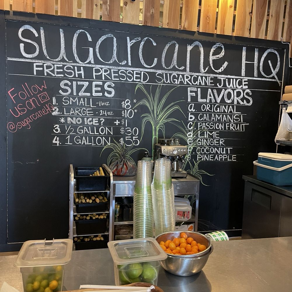 Sugarcane HQ - Menu 10/12/24 - Juice Bars & Smoothies Near Me - San Bruno, California Sugarcane HQ - Menu 10/12/24 - Juice Bars & Smoothies Near Me - San Bruno, California