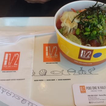 Poki One N Half - Regular bowl - Poke Near Me - San Diego, California Poki One N Half - Regular bowl - Poke Near Me - San Diego, California