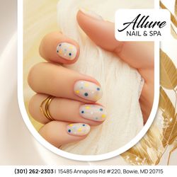 Allure Nail Spa - Let your nails do the talking!  Stunning designs for every style.
 Book your appointment today!