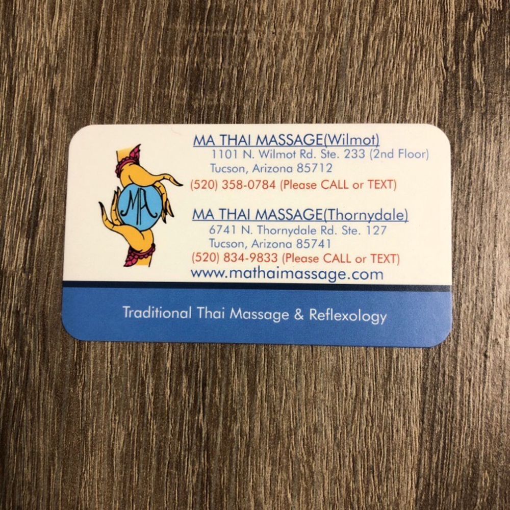 Ma Thai Massage Logo