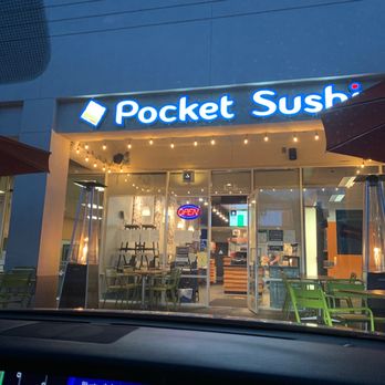 Pocket Sushi - Outside dining area - Sushi Bars Near Me - Pleasanton, California
