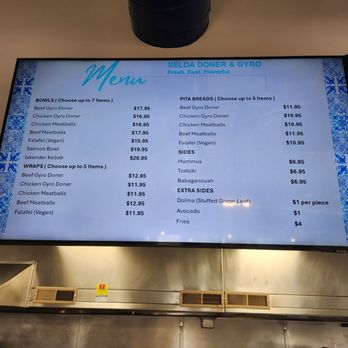 Selda Gyro Doner - Menu - Mediterranean Near Me - Richardson, Texas Selda Gyro Doner - Menu - Mediterranean Near Me - Richardson, Texas