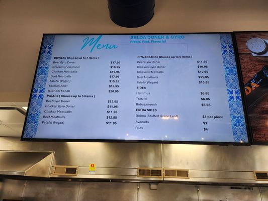 Menu photo 1 Selda Gyro Doner Richardson, TX Menu photo 1 Selda Gyro Doner Richardson, TX