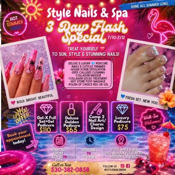 Style Nails & Spa - Nail Salons Near Me - Auburn , California Style Nails & Spa - Nail Salons Near Me - Auburn , California