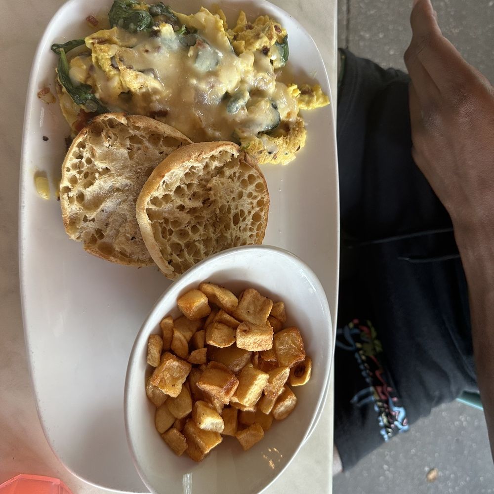 Another Broken Egg Cafe - Sunrise Spinach Scrambler, Fresh Country Potatoes - Breakfast & Brunch Near Me - Jacksonville, Florida Another Broken Egg Cafe - Sunrise Spinach Scrambler, Fresh Country Potatoes - Breakfast & Brunch Near Me - Jacksonville, Florida