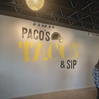 Paco's Tacos & Sip - Wall inside - Tacos Near Me - Mesa, Arizona Paco's Tacos & Sip - Wall inside - Tacos Near Me - Mesa, Arizona