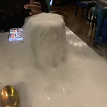 Spice Bazaar - Modern Indian Dining - This cool thing is brought to cleanse your palette before the food is brought out - Indian Near Me - Westfield, New Jersey Spice Bazaar - Modern Indian Dining - This cool thing is brought to cleanse your palette before the food is brought out - Indian Near Me - Westfield, New Jersey